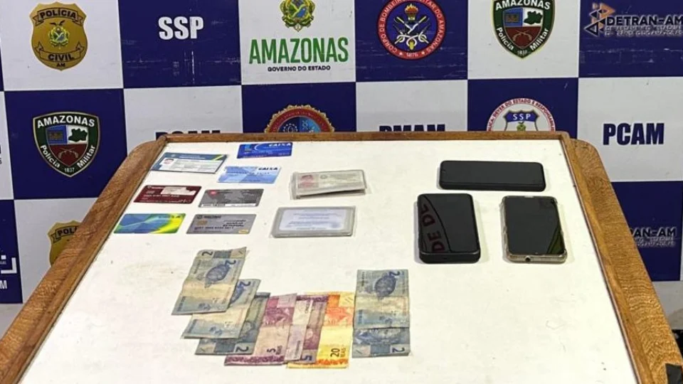 Dupla é presa por roubo a pescadores nas proximidades de Coari, interior do AM