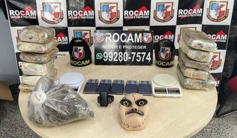 VÍDEO: suspeitos são presos desenterrando entorpecentes na Zona Oeste de Manaus