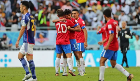 Costa Rica x Japão: costariquenhos vencem por 1 a 0 e somam 3 pontos pelo grupo F