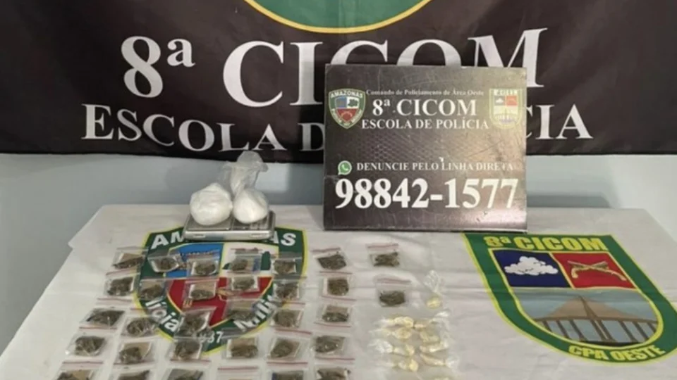 Adolescente é apreendido ao ser denunciado pela mãe de vender drogas em Manaus