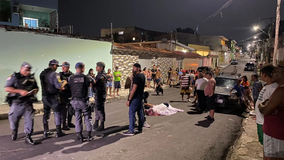 Duplo homicídio é registrado no bairro Redenção, em Manaus, nesta segunda, 14
