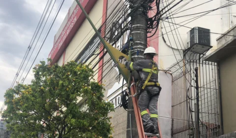 Iluminação pública de Manaus é alvo de fiscalização da Ageman nesta segunda, 7
