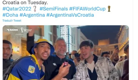 Por eliminação do Brasil na Copa argentinos ‘tiram onda’ com cânticos e minuto de silêncio