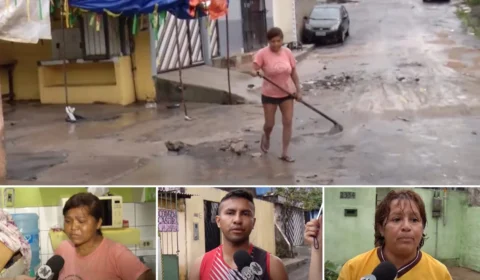 Após chuva, moradores de vários bairros de Manaus lamentam e contam prejuízos