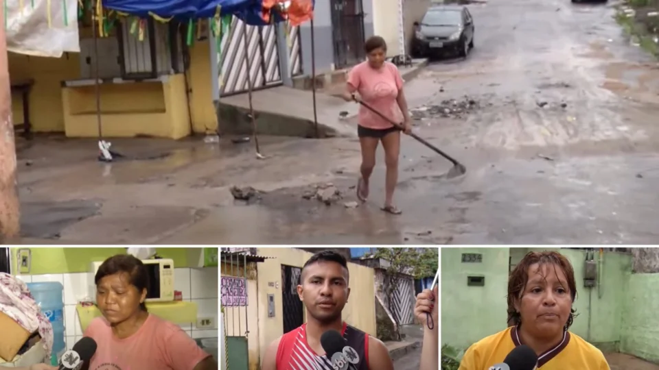 Após chuva, moradores de vários bairros de Manaus lamentam e contam prejuízos