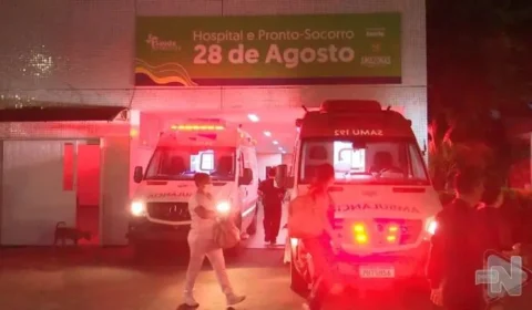 Homem é baleado no pé durante ataque criminoso no Centro de Manaus