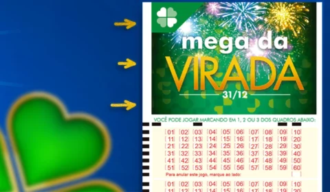 Prêmio da Mega da Virada vai a R$ 540 milhões