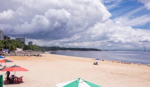 Réveillon suspende banho na Ponta Negra em Manaus a partir de sexta, 30