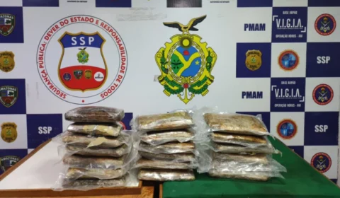 Mais de 20 kg de drogas são apreendidos em fundo falso de embarcação no AM