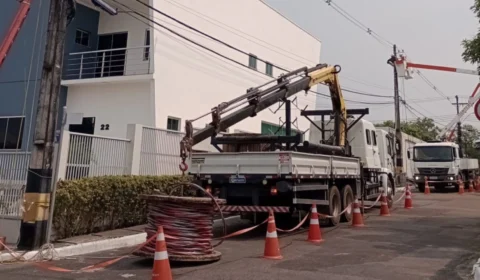 Manutenção deixa 4 bairros sem energia elétrica nesta quinta-feira em Manaus