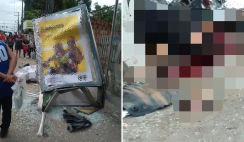 Mulher morre atropelada por carro em ponto de ônibus na Zona Oeste de Manaus