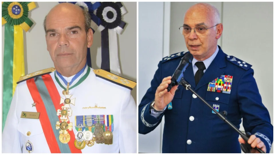 Bolsonaro nomeia novos comandantes da Marinha e da Aeronáutica