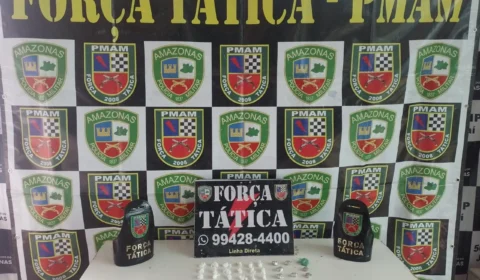 Jovem é preso com drogas e dinheiro em Jutaí, no interior do AM