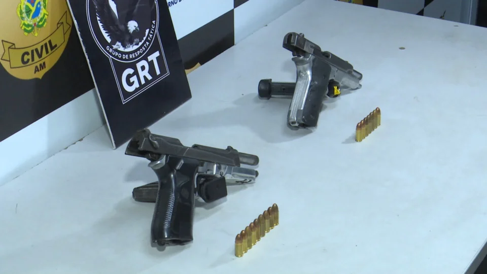 VÍDEO: tiroteio entre policiais e suspeitos acontece durante operação em Manaus