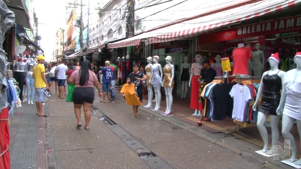 VÍDEO: lojas batem recorde de vendas três dias antes do natal no Amazonas