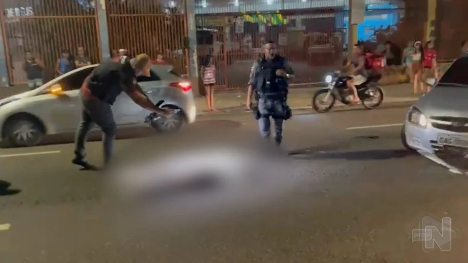 VÍDEO: suspeito é atropelado durante fuga e morre na Zona Oeste de Manaus