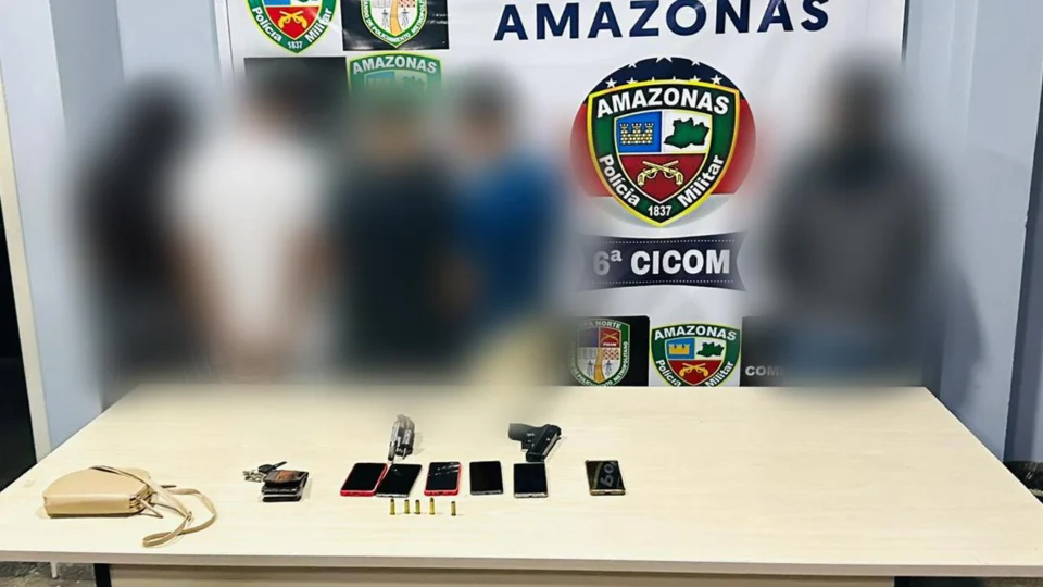 Em 24 horas, 9 pessoas são presas em ações policiais no Amazonas