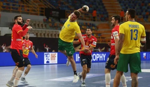 Brasil vence Cabo Verde por 30 a 28 no Mundial masculino de handebol