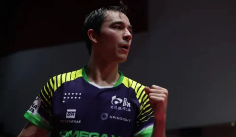 Hugo Calderano é campeão do WTT de Durban de tênis de mesa, na África do Sul 