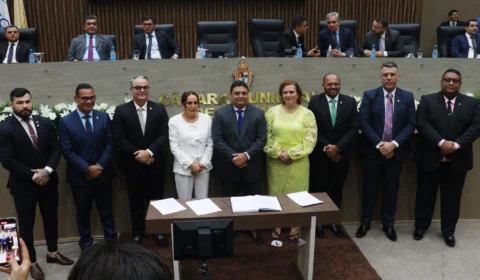 Galeria: Fotos da posse da nova Mesa Diretora da Câmara Municipal de Manaus