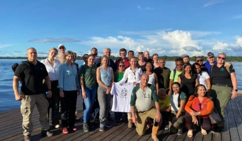 Ministra do Meio Ambiente da Alemanha visita Parque Anavilhanas no Amazonas