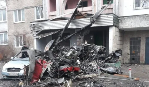 Ministro da Ucrânia e 18 pessoas morrem em queda de helicóptero em Brovary