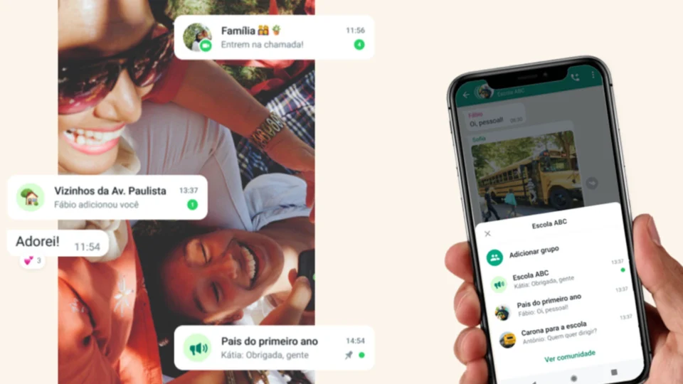 WhatsApp libera recurso com envio de mensagens para comunidades de até 5 mil participantes; veja função