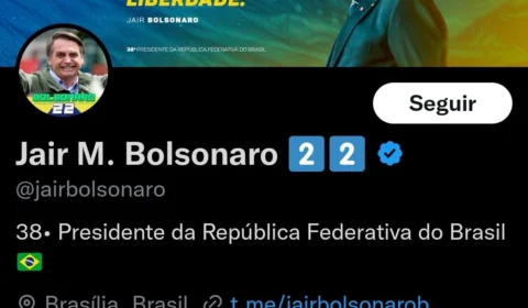 Bolsonaro muda descrição de redes sociais após 13 dias do novo governo