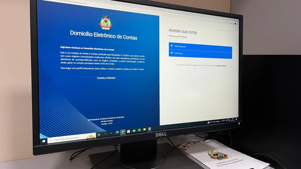 TCE-AM reforça prazo para registro no Domicílio Eletrônico de Contas