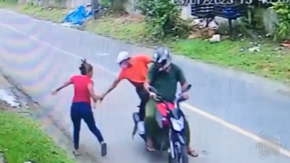 VÍDEO: câmeras de segurança registram suspeitos praticando assaltos em Manaus 