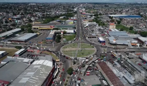 VÍDEO: construção de viaduto inicia na Bola do Produtor, Zona Leste de Manaus 