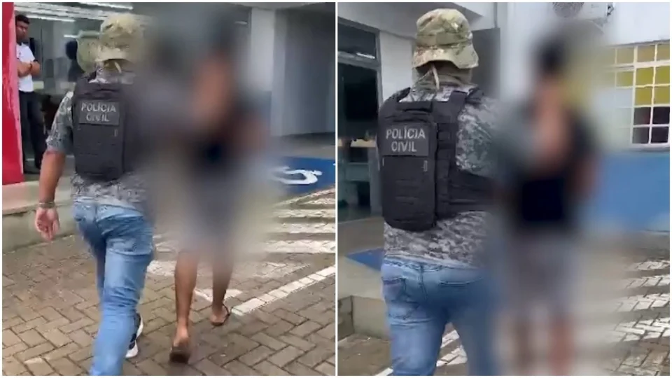 VÍDEO: homem de 26 anos é preso suspeito de violentar sobrinha em Manaus