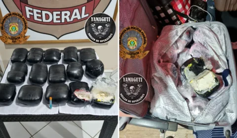 Mulher é presa pela PF com 19 kg de cocaína no interior do Amazonas