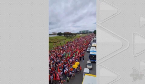 VÍDEO: multidão toma conta da Esplanada para posse de Lula, em Brasília