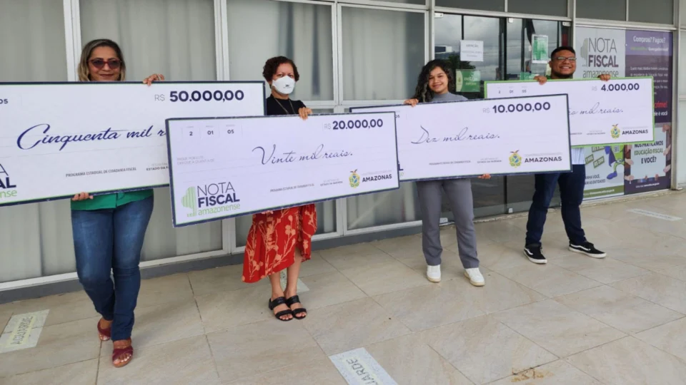 Nota Fiscal Amazonense realiza sorteio especial de R$ 154 mil, em Manaus