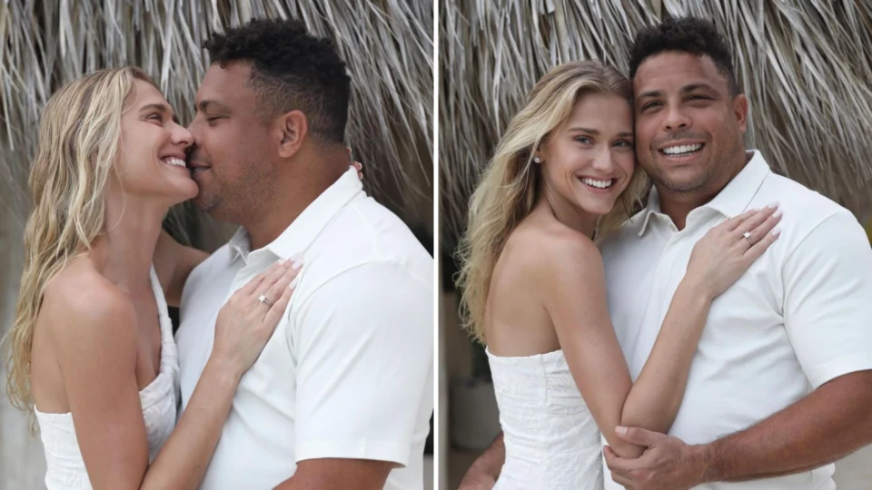 Ronaldo Fenômeno pede Celina Locks em casamento: ‘Te amo para sempre’