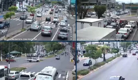 Confira como está o trânsito nas ruas de Manaus