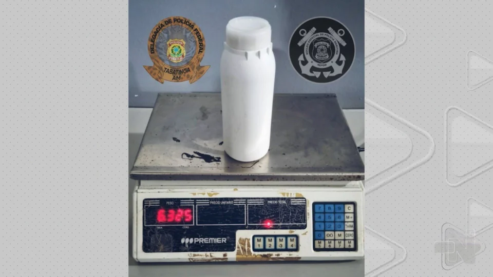 VÍDEO: polícia prende mulher com seis quilos de mercúrio em Tabatinga-AM