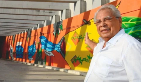Viaduto da Bola do Produtor pode ganhar nome de Amazonino Mendes em Manaus