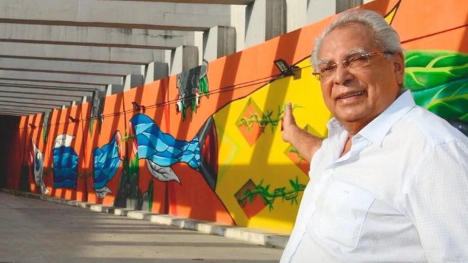 Viaduto da Bola do Produtor pode ganhar nome de Amazonino Mendes em Manaus