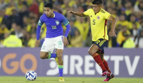 Sul-Americano sub-20: mesmo com pênalti, Brasil fica no 0 a 0 com Colômbia