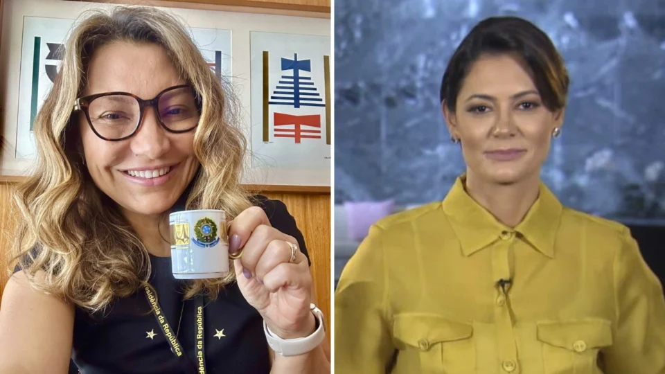 Janja e Michelle: adotam tom de campanha durante carnaval no Brasil