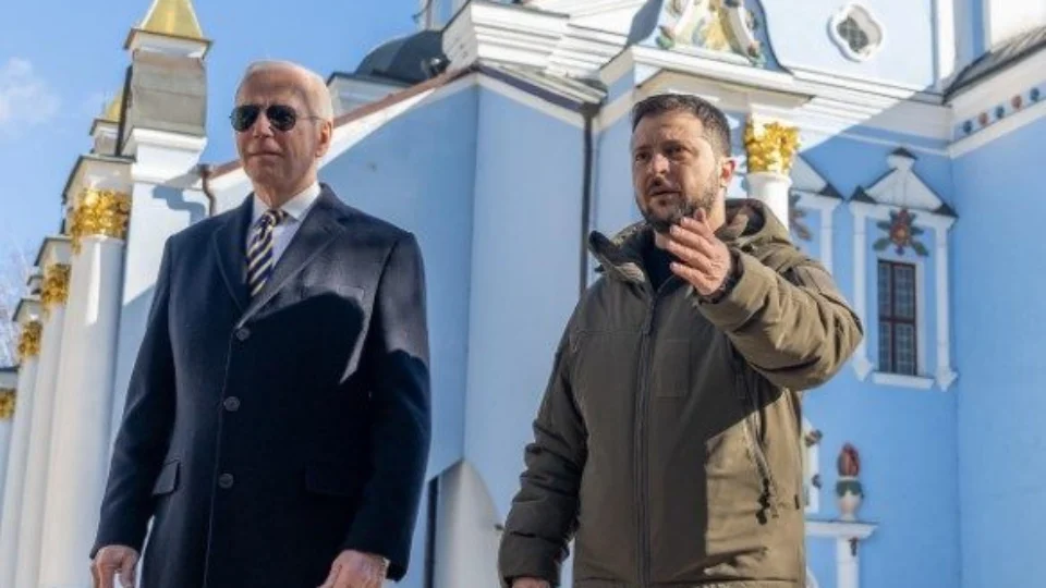 Ucrânia recebe visita surpresa de Joe Biden nesta segunda