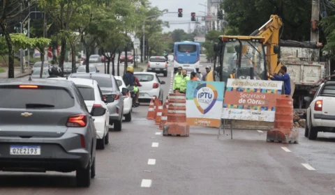 Obra no trecho da Djalma Batista inicia a partir desta quarta em Manaus