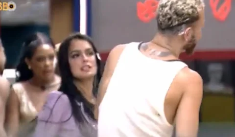 No BBB 23, Larissa dá tapa em Fred e internautas pedem expulsão