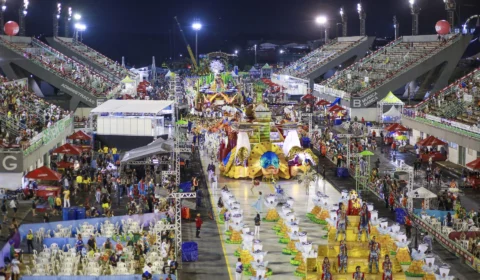Veja fotos do desfile das escolas de samba do Grupo Especial de Manaus