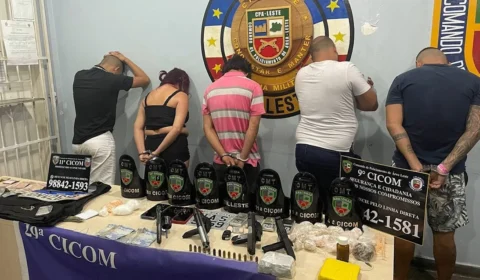 VÍDEO: drones ajudam na captura de grupo de suspeitos na Zona Leste de Manaus