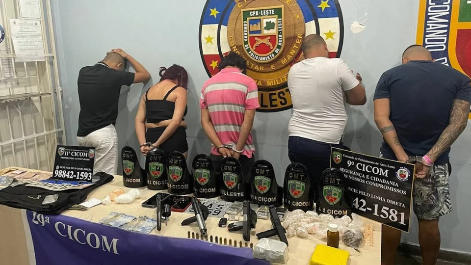 VÍDEO: drones ajudam na captura de grupo de suspeitos na Zona Leste de Manaus