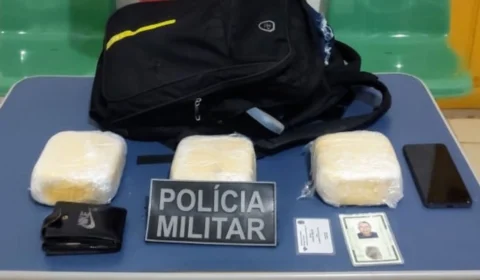 Homem é preso com pasta-base de cocaína em Tonantins, no Amazonas