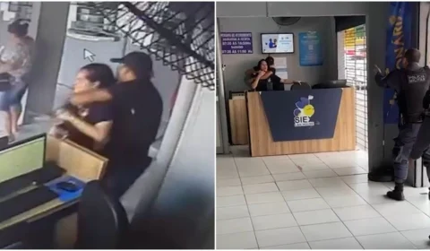 VÍDEO: homem faz funcionária refém em lotérica na Zona Leste Manaus